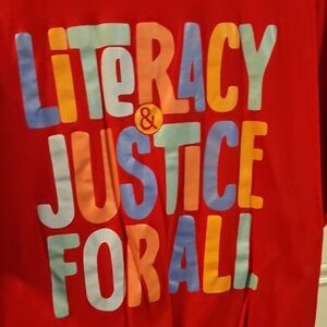 "Red For Ed": Literacy And Justice For All Tee